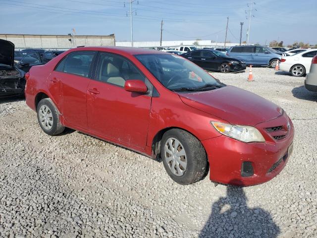 JTDBU4EE6BJ097646 - 2011 TOYOTA COROLLA BASE RED photo 4