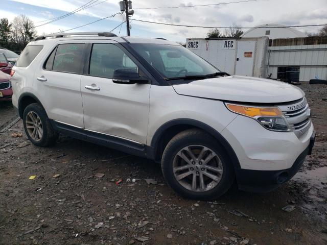 1FM5K8D83FGB21597 - 2015 FORD EXPLORER XLT WHITE photo 4