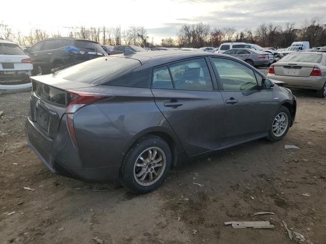 JTDKBRFU5J3598975 - 2018 TOYOTA PRIUS GRAY photo 3