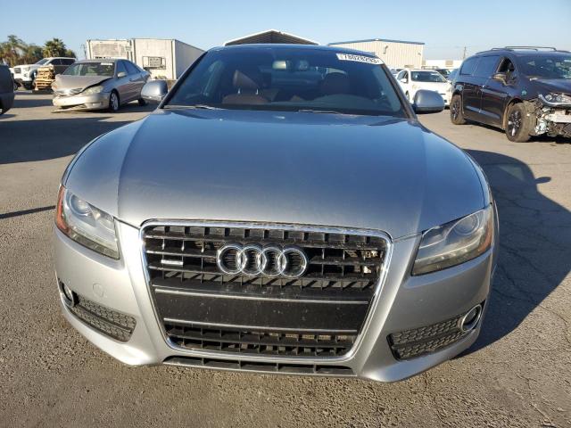 WAUDK78T69A020891 - 2009 AUDI A5 QUATTRO SILVER photo 5