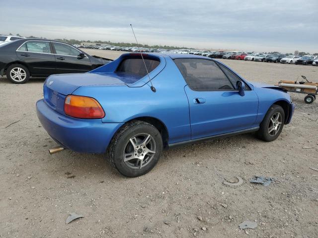 JHMEG1244PS004895 - 1993 HONDA CIVIC DEL SOL S BLUE photo 3