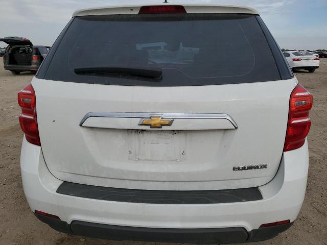 2GNALBEK8G1168959 - 2016 CHEVROLET EQUINOX LS WHITE photo 6