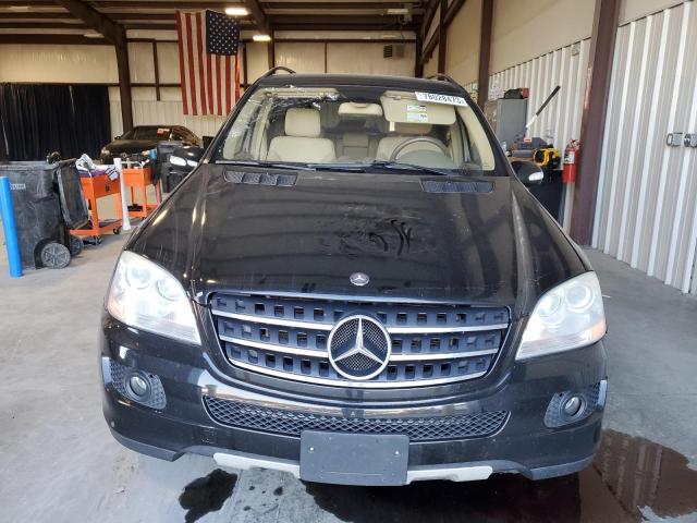 4JGBB86E27A283554 - 2007 MERCEDES-BENZ ML 350 BLACK photo 5