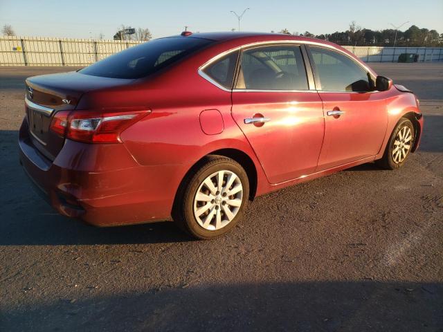 3N1AB7AP9GL644695 - 2016 NISSAN SENTRA S BURGUNDY photo 3