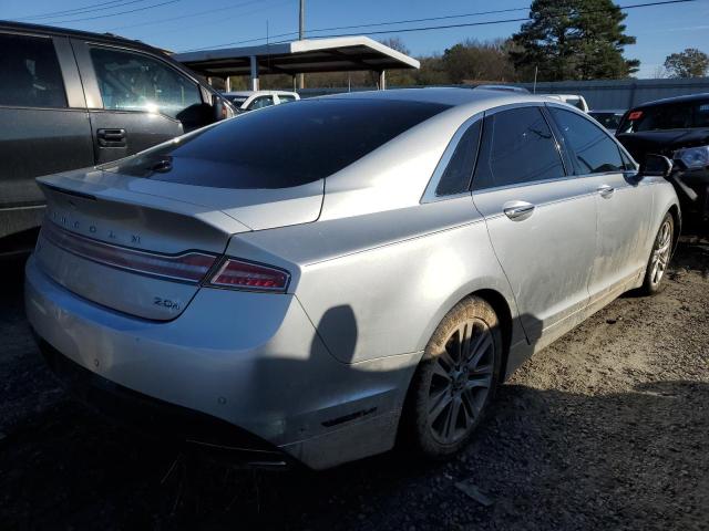 3LN6L2LUXDR812550 - 2013 LINCOLN MKZ HYBRID SILVER photo 3