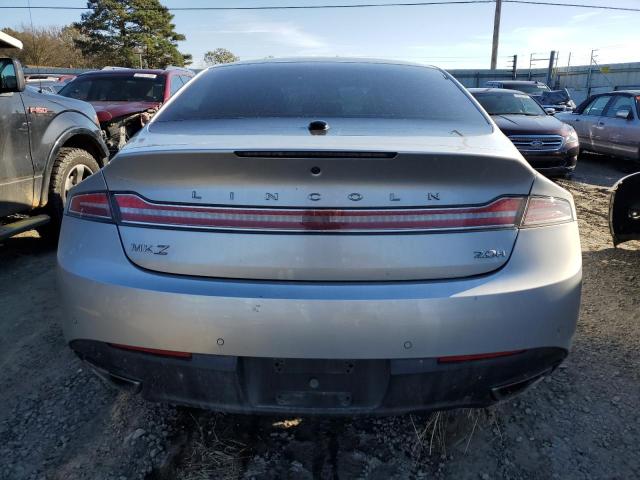 3LN6L2LUXDR812550 - 2013 LINCOLN MKZ HYBRID SILVER photo 6