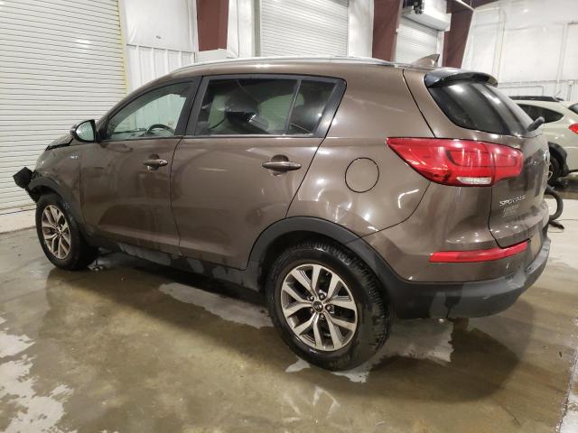 KNDPBCAC2E7568347 - 2014 KIA SPORTAGE LX BROWN photo 2