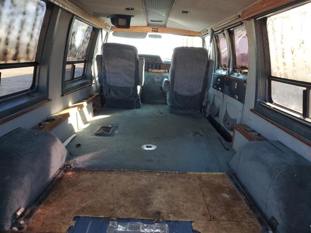 2B6HB21YXKK352103 - 1989 DODGE RAM VAN B250 BLUE photo 10