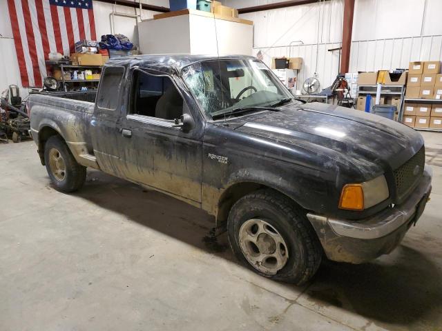 1FTZR15U12TA11802 - 2002 FORD RANGER SUPER CAB BLACK photo 4