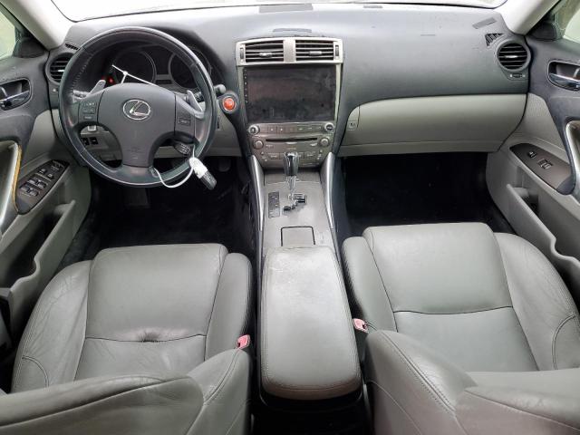 JTHBK262382066709 - 2008 LEXUS IS 250 WHITE photo 8