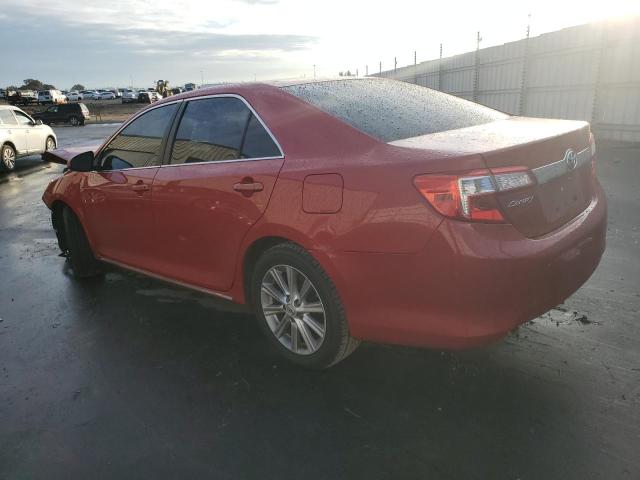 4T4BF1FK8CR188500 - 2012 TOYOTA CAMRY BASE RED photo 2