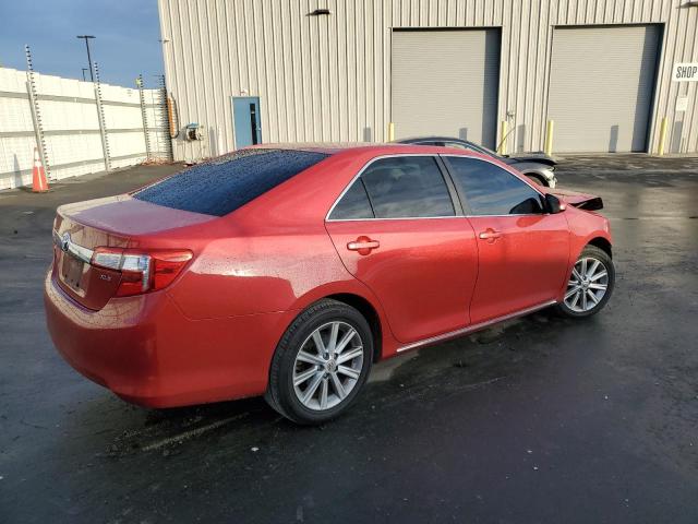 4T4BF1FK8CR188500 - 2012 TOYOTA CAMRY BASE RED photo 3