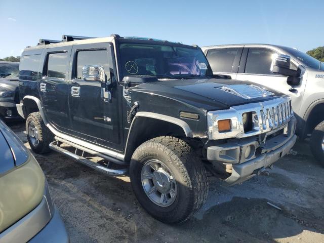 5GRGN23U87H104787 - 2007 HUMMER H2 BLACK photo 4