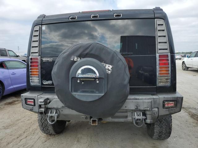 5GRGN23U87H104787 - 2007 HUMMER H2 BLACK photo 6