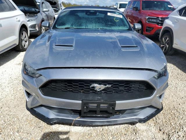 1FATP8UH8M5106198 - 2021 FORD MUSTANG SILVER photo 5