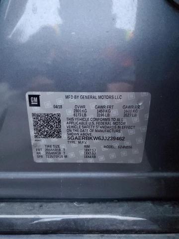 5GAERBKW6JJ239462 - 2018 BUICK ENCLAVE ESSENCE Gümüş foto 13