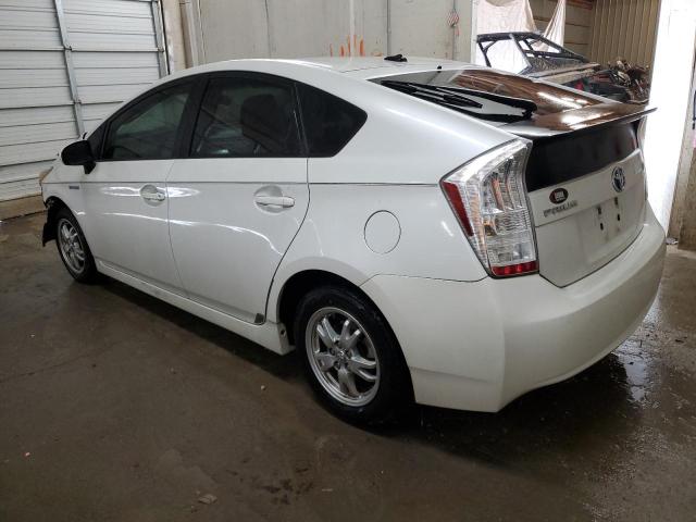 JTDKN3DU0B0248602 - 2011 TOYOTA PRIUS WHITE photo 2