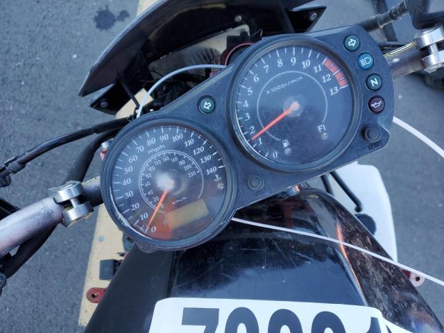 JKAEXEA166A001804 - 2006 KAWASAKI EX650 A6F BLACK photo 7