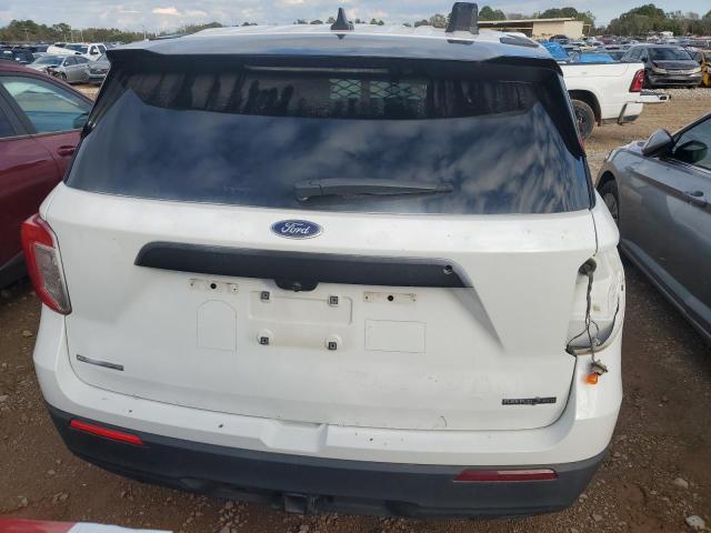 1FM5K8AB3NGA01619 - 2022 FORD EXPLORER POLICE INTERCEPTOR თეთრი ფოტო 6