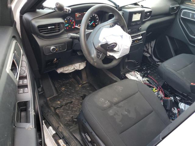 1FM5K8AB3NGA01619 - 2022 FORD EXPLORER POLICE INTERCEPTOR თეთრი ფოტო 8