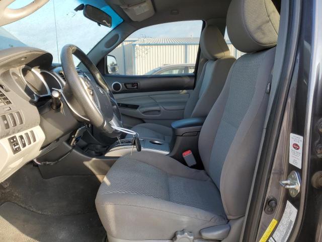 5TFJU4GN3FX081111 - 2015 TOYOTA TACOMA DOUBLE CAB PRERUNNER GRAY photo 7