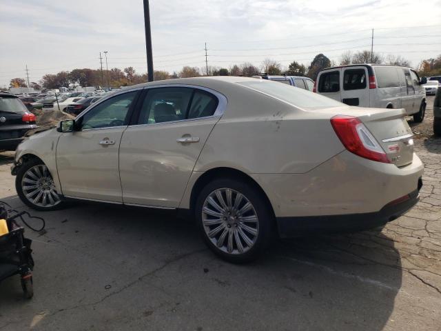 1LNHL9EK2FG604475 - 2015 LINCOLN MKS TAN photo 2
