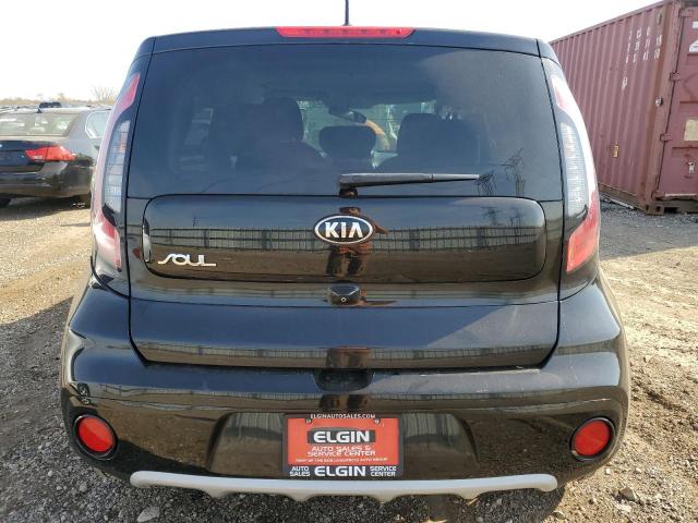 KNDJP3A52K7637767 - 2019 KIA SOUL + BLACK photo 6