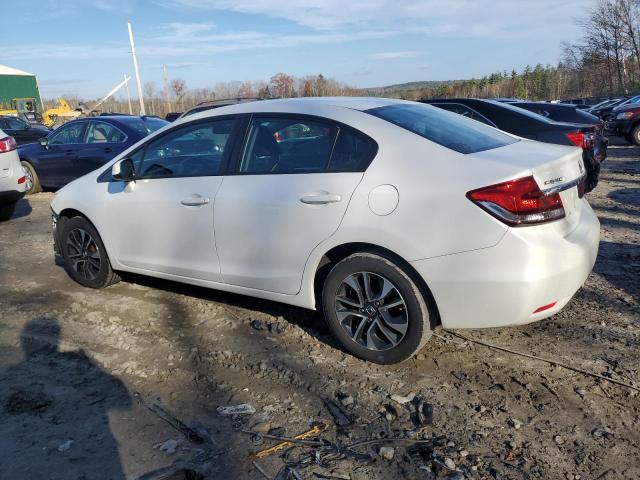 19XFB2F9XDE010442 - 2013 HONDA CIVIC EXL თეთრი ფოტო 2