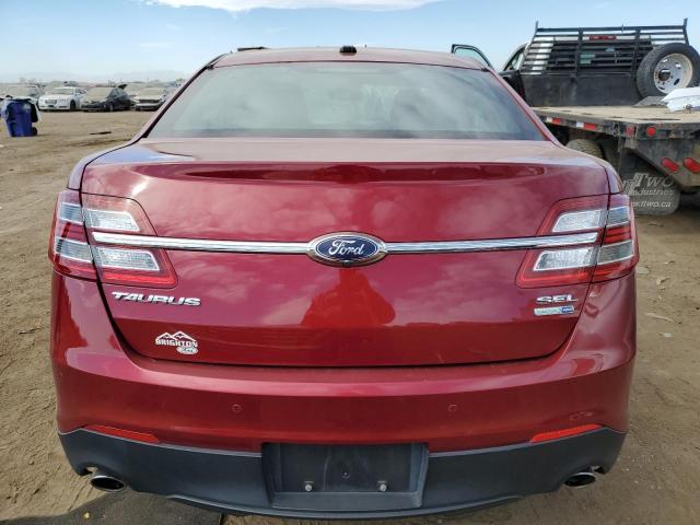 1FAHP2H86GG158385 - 2016 FORD TAURUS SEL RED photo 6