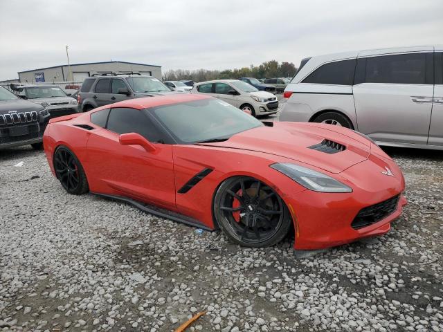 1G1YF2D70E5111378 - 2014 CHEVROLET CORVETTE STINGRAY 3LT RED photo 4