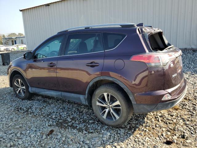 2T3WFREV0HW339964 - 2017 TOYOTA RAV4 XLE PURPLE photo 2