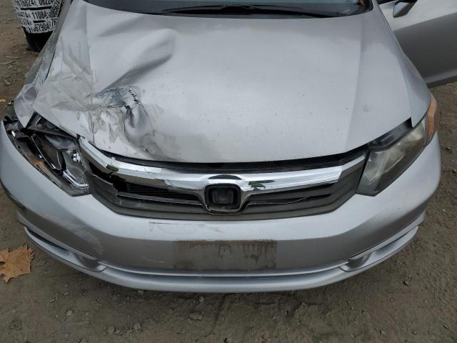 2HGFB2F92CH327216 - 2012 HONDA CIVIC EXL ვერცხლისფერი ფოტო 11