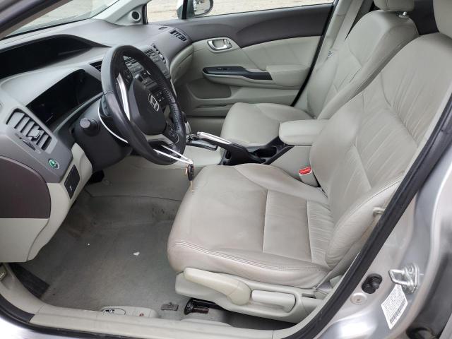 2HGFB2F92CH327216 - 2012 HONDA CIVIC EXL ვერცხლისფერი ფოტო 7