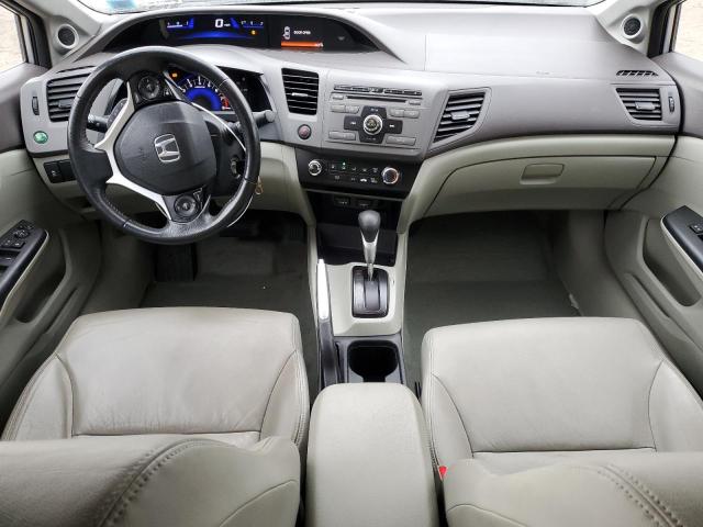 2HGFB2F92CH327216 - 2012 HONDA CIVIC EXL ვერცხლისფერი ფოტო 8