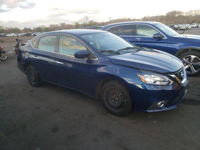 3N1AB7AP1KY262415 - 2019 NISSAN SENTRA S BLUE photo 4