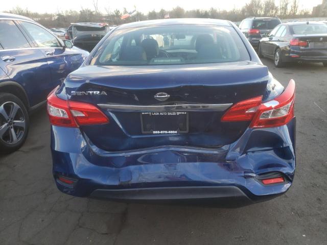 3N1AB7AP1KY262415 - 2019 NISSAN SENTRA S BLUE photo 6