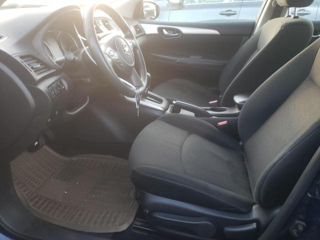 3N1AB7AP1KY262415 - 2019 NISSAN SENTRA S BLUE photo 7