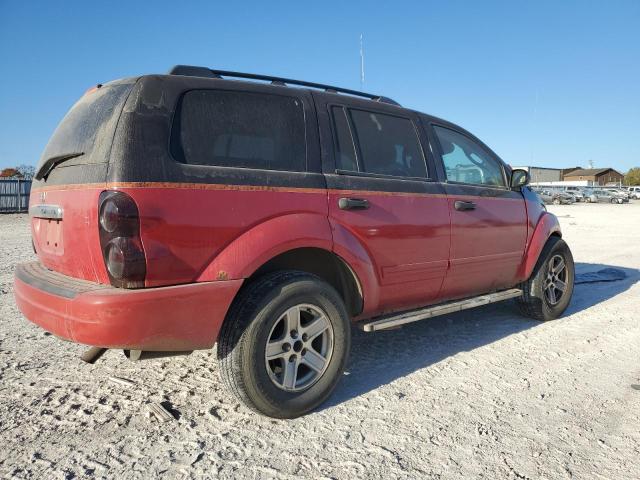 1D4HB48N64F179882 - 2004 DODGE DURANGO SLT RED photo 3