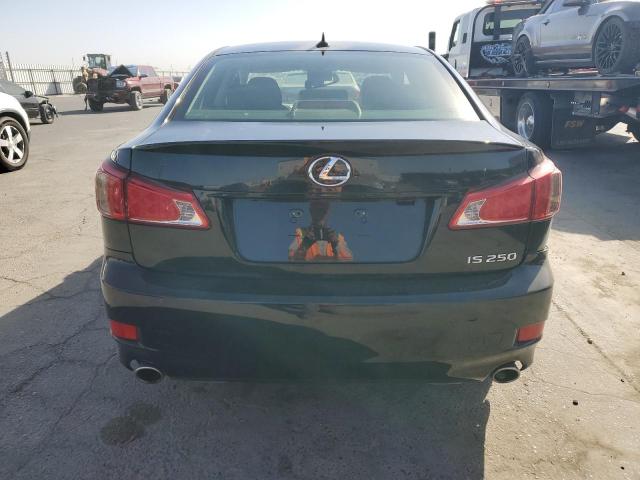 JTHBF5C2XC5182913 - 2012 LEXUS IS 250 BLACK photo 6