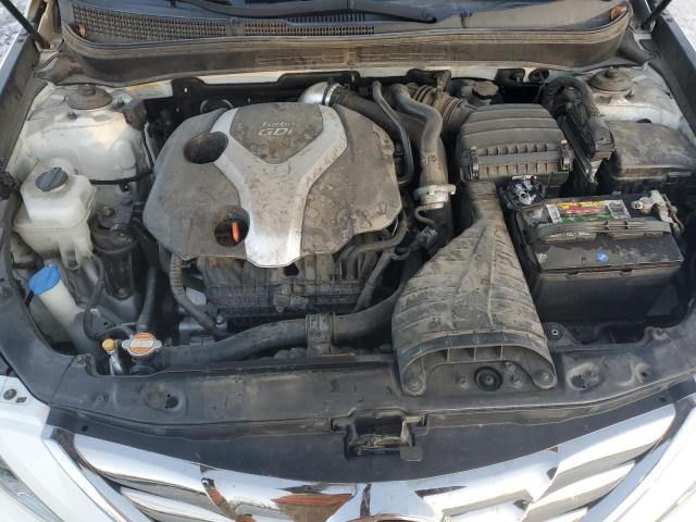 5NPEC4AB9CH444084 - 2012 HYUNDAI SONATA SE WHITE photo 11