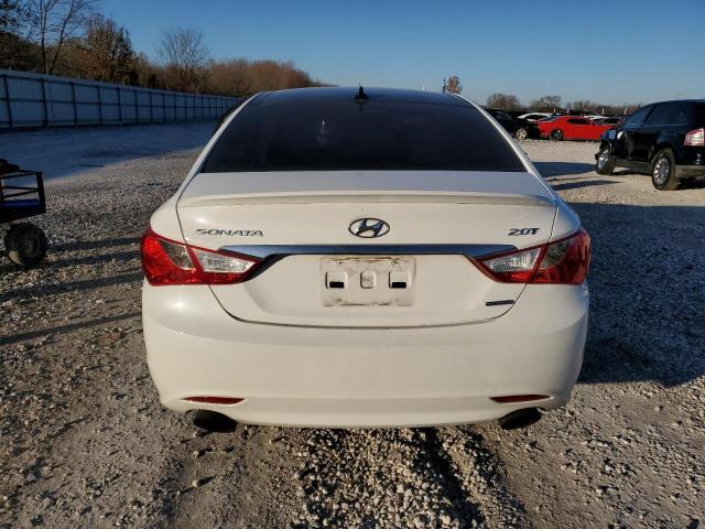 5NPEC4AB9CH444084 - 2012 HYUNDAI SONATA SE WHITE photo 6