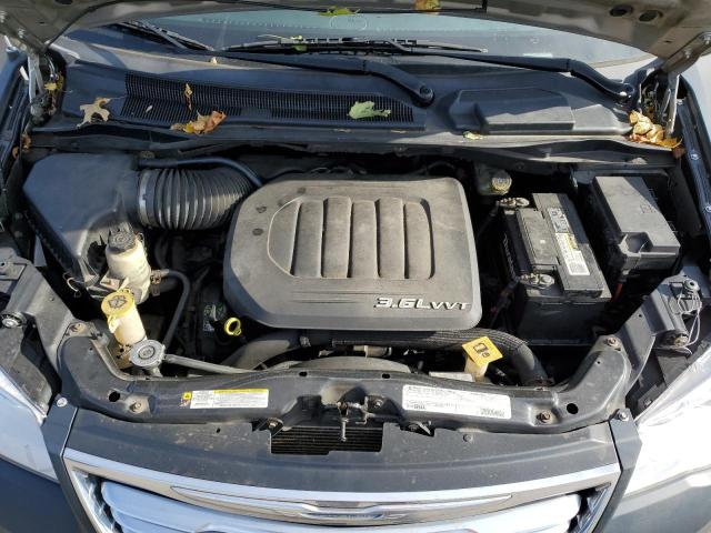 2C4RC1BG8CR116295 - 2012 CHRYSLER TOWN & COU TOURING SILVER photo 12