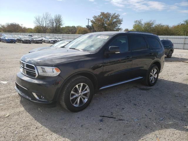 1C4RDJDG1GC362274 - 2016 DODGE DURANGO LIMITED BLACK photo 1