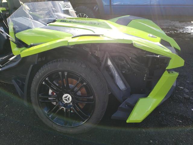 57XAAPHD3P8158174 - 2023 POLARIS SLINGSHOT SL GREEN photo 9