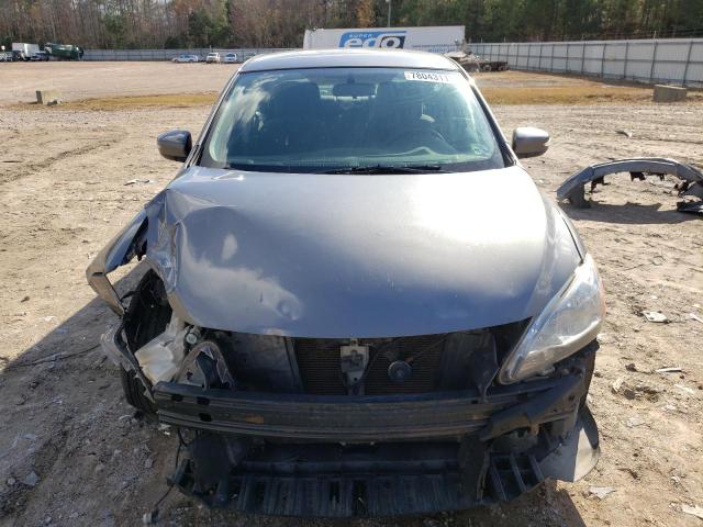 3N1AB7AP3FY235495 - 2015 NISSAN SENTRA S GRAY photo 5