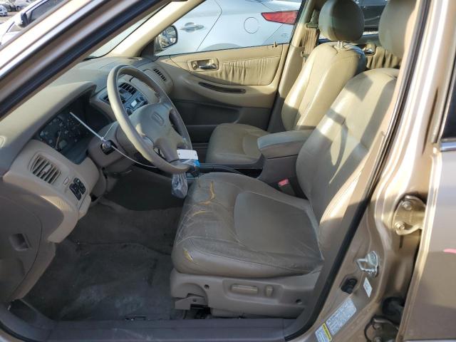 1HGCG16561A059150 - 2001 HONDA ACCORD EX GOLD photo 7