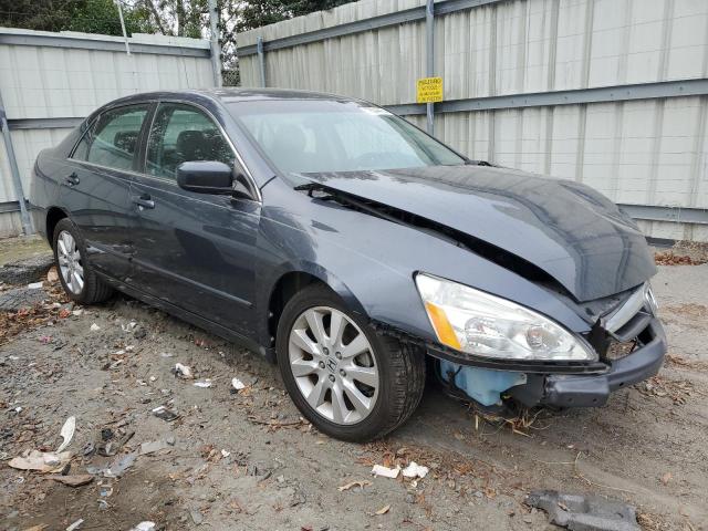 1HGCM66587A055051 - 2007 HONDA ACCORD EX GRAY photo 4