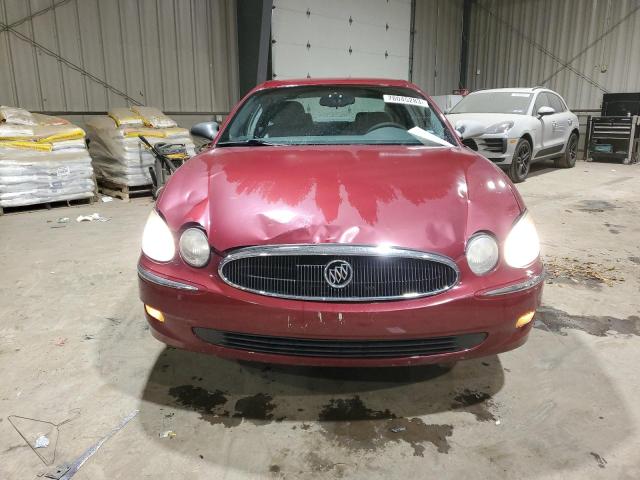 2G4WD582961129123 - 2006 BUICK LACROSSE CXL RED photo 5