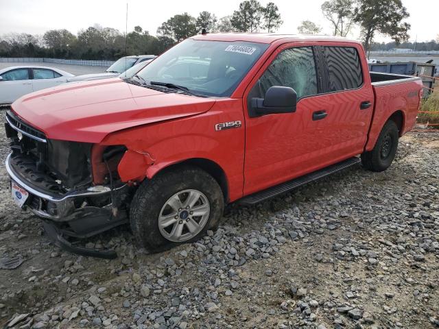 1FTEW1E55LFA32670 - 2020 FORD F150 SUPERCREW RED photo 1