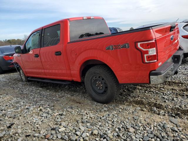 1FTEW1E55LFA32670 - 2020 FORD F150 SUPERCREW RED photo 2